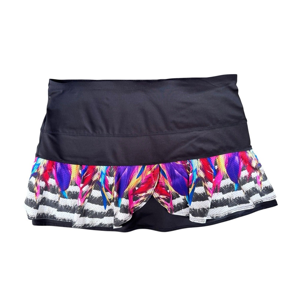 Lucky in Love Scallop Petals Skort Skirt Size Women's Medium Tennis Pickleball